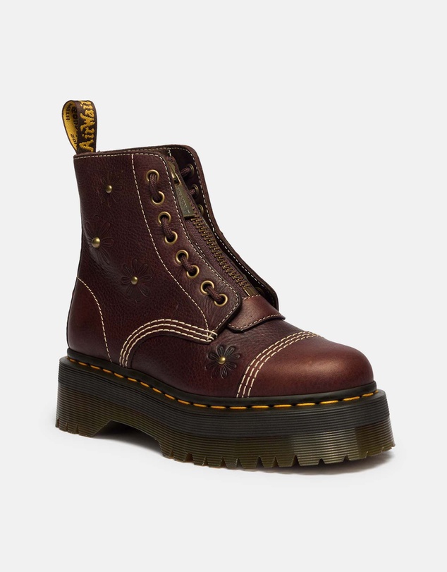 Dr Martens - Sinclair Flower 8-Eye Boots - Women's