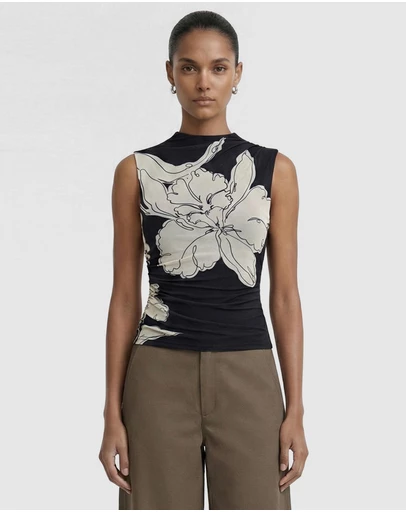 Staple the Label - Veda Mesh Top