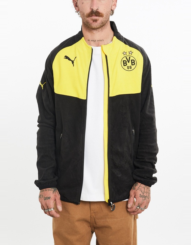 Vintage by The Real Deal - Pre Loved - Vintage Puma BVB Borussia Dortmund Football Fleece Jacket