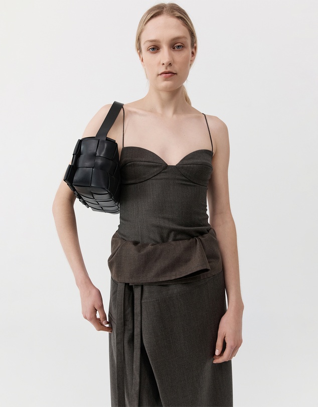 St. Agni - Woven Envelope Slim Tote