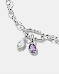 THOMAS SABO - THOMAS SABO Connect Charm Birthstone February