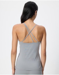 Reebok - Lux Peached Strappy Tank