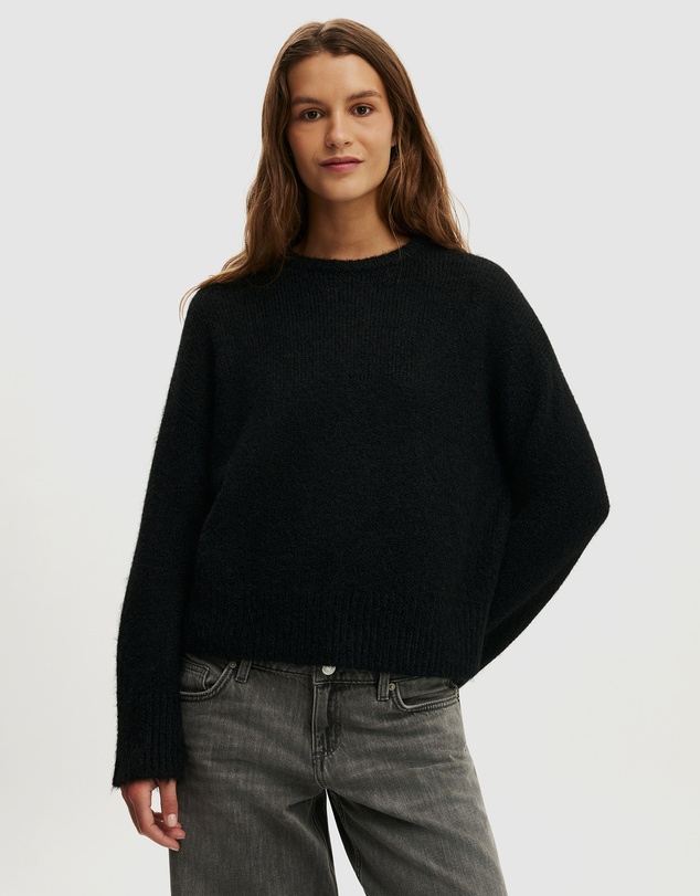Cotton On - Luxe Crew Neck Sweater