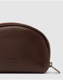Republic of Florence - Duo Brown Leather Pouch Set