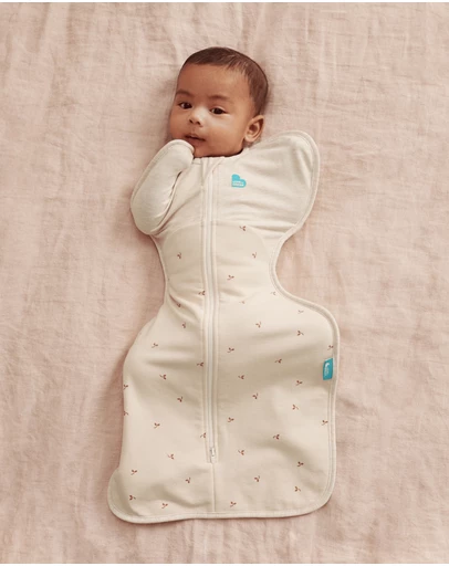 Love to Dream - Swaddle Up™ Original 1.5 TOG Stretch Cotton Fleece Twigs Oatmeal