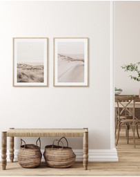 Olive et Oriel - Golden Dunes I Art Print