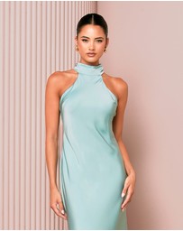 Azzurielle - Jayden High Neck Gown