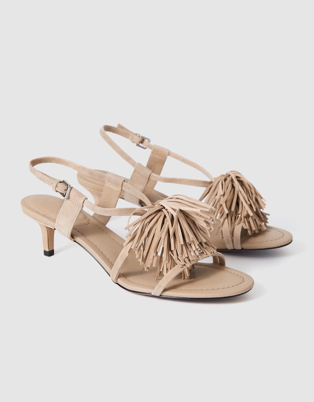 & Other Stories - Fringed Leather Sandals