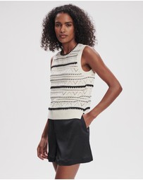 Varley - Athena Pointelle Knit Vest