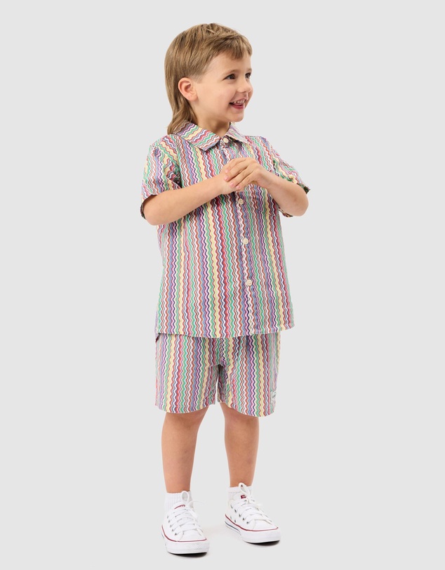 Goldie + Ace - Ric Rac Holiday Shirt - Babies-Kids