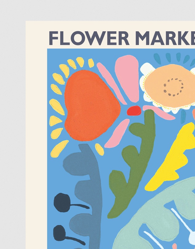 Inka Arthouse - Copenhagen Flower Art Print