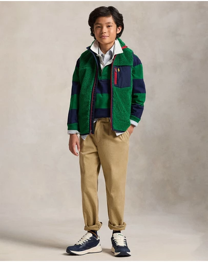 Polo Ralph Lauren - Teddy Fleece Hybrid Vest - Teens