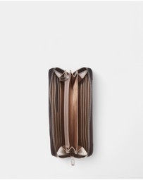 GUESS - Sandrine Large Zip Around Wallet