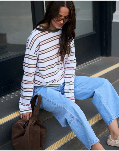 Ceres Life - Scout Slouchy Long Sleeve Tee