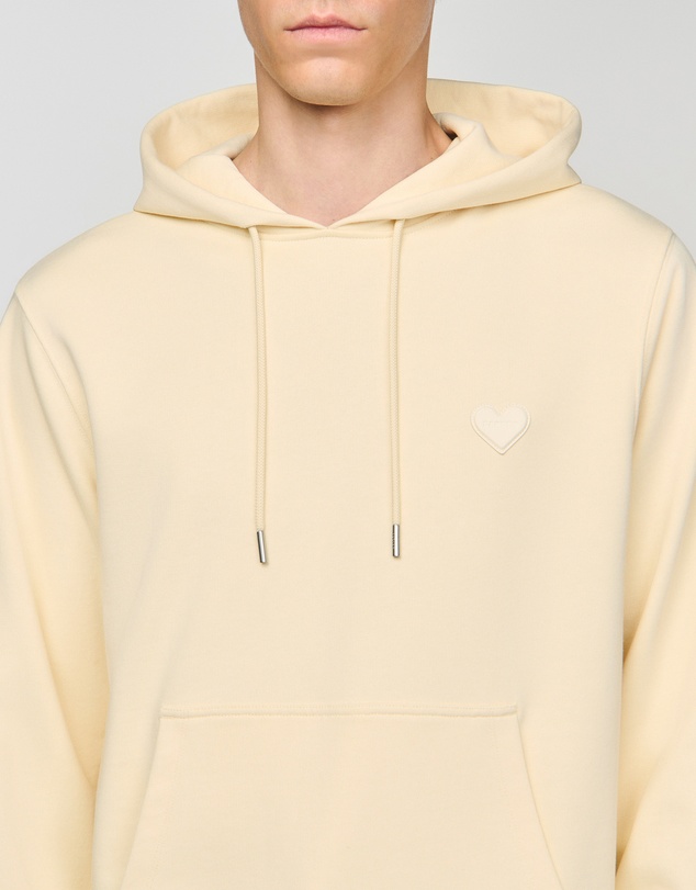 Sandro - Single Coeur Hoodie Sweatshirt