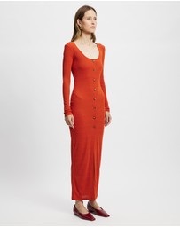 Nanushka - Nareh Open Neck Full Length Cardigan