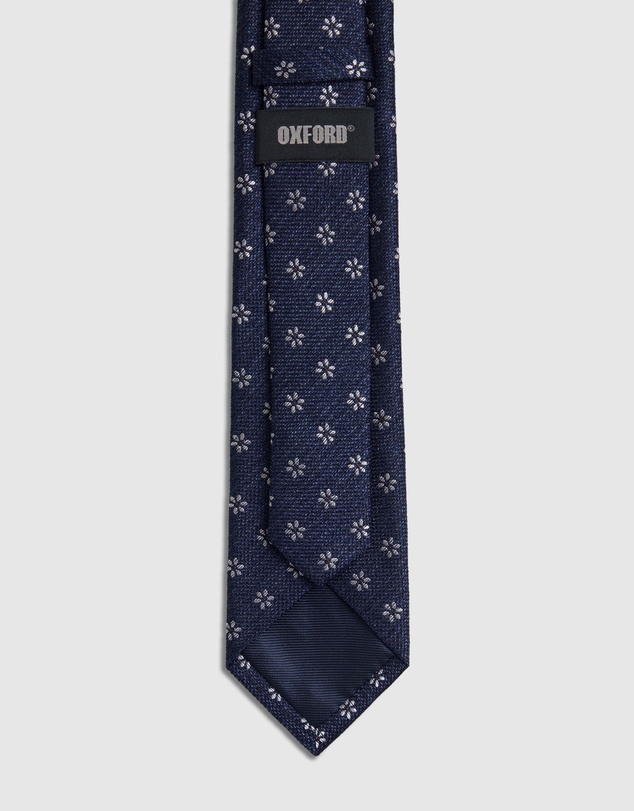 Oxford - Isaac Ditsy 7Cm Silk/Wool Tie