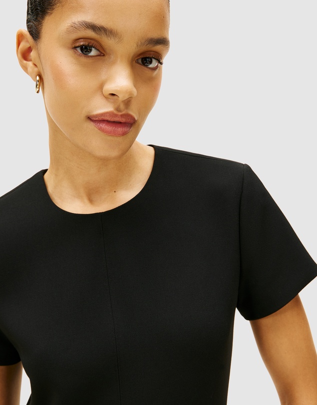 Tommy Hilfiger - Button Pocket Mini Shift Dress