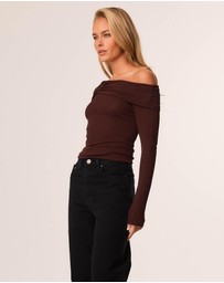 SNDYS - Alix One Shoulder Top