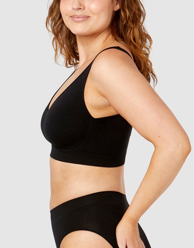 Ambra - 2 Pack Bare Essentials Recycled Nylon Shaper Bra