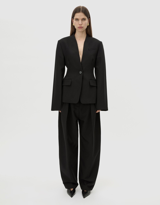 CAMILLA AND MARC - Tala Fitted Collarless Blazer