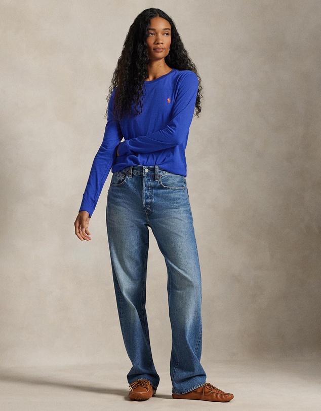 Polo Ralph Lauren - Long-Sleeve Jersey Crewneck Tee