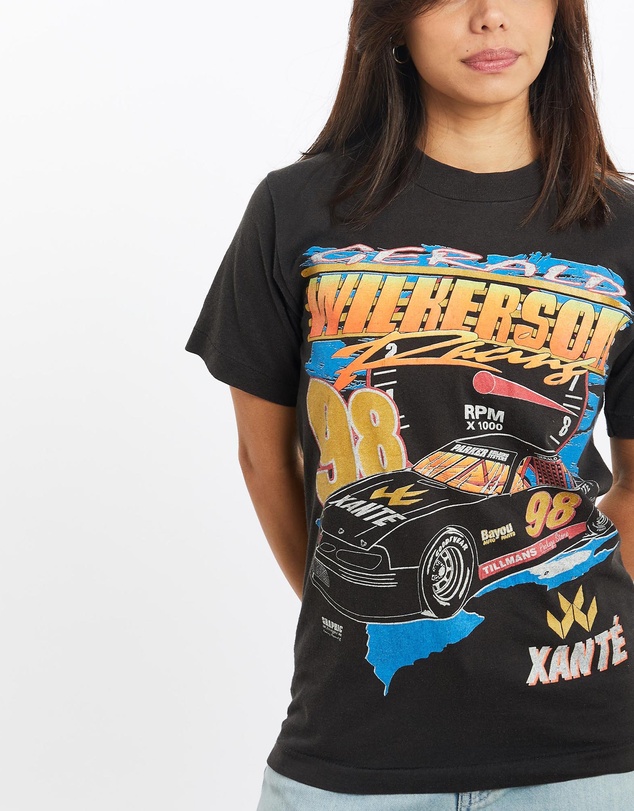 Vintage by The Real Deal - Pre Loved - Vintage 90s Gerald Wilkerson Racing Tee