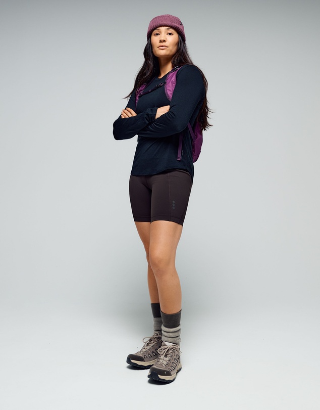Kathmandu - 100% Merino Long Sleeve V-Top