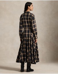 Polo Ralph Lauren - Plaid Twill Paneled Shirtdress