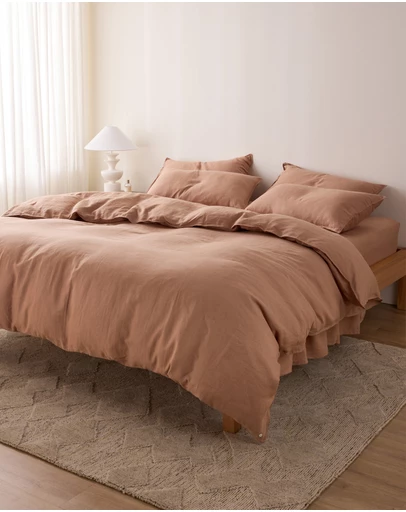 Sheet Society - Eve Linen Quilt Cover Set