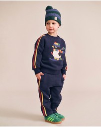 Huxbaby - Ski Percy Stripe Drop Shoulder Sweatshirt - Babies