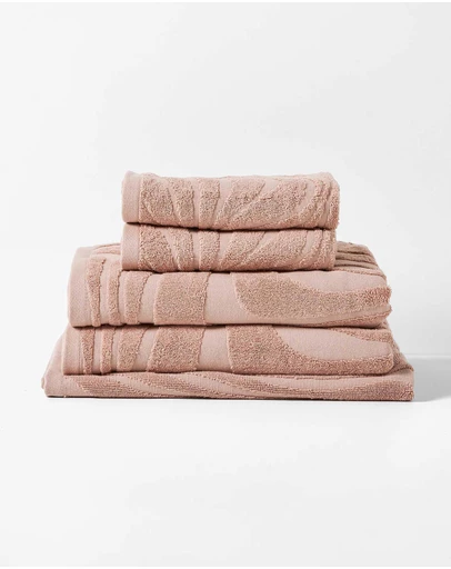 Aura Home - Wave Bath Towel Set