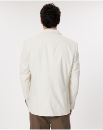 Staple Superior - Nicholas Linen Blend Slim Fit Jacket