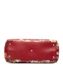 Pre-Loved by Azura Reborn - Pre-Loved Medium Calfskin Blooms Bamboo Shopper Satchel