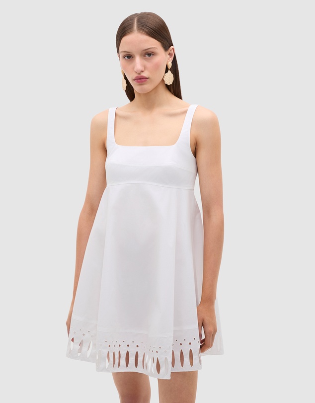 Seed Heritage - Poplin Cutwork Mini Dress