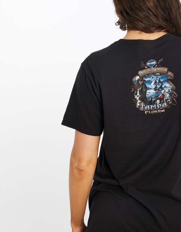 Vintage by The Real Deal - Pre Loved - Harley Davidson Tampa Florida Tee