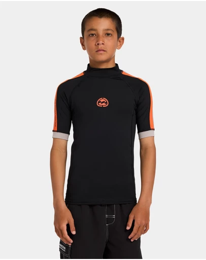 Billabong - Boys 8 to 16 Spec 73 Performance Fit Short Sleeve Rashguard