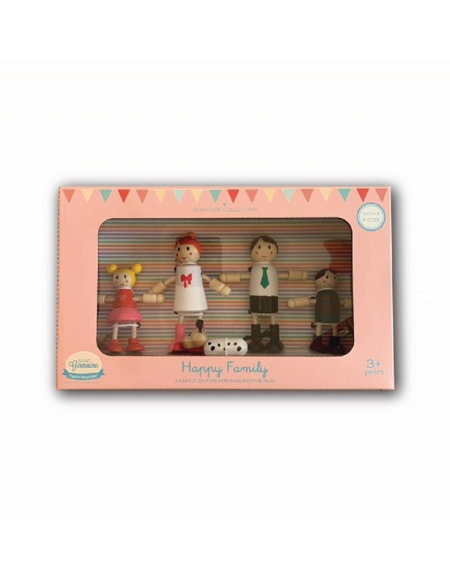 Saint Germaine - Doll House Happy Family 5 Piece