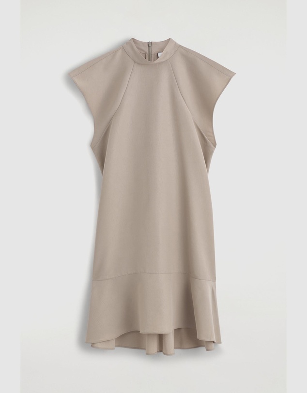 COS - Sculpted High-Neck Dress