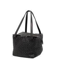Pre-Loved by Azura Reborn - Pre-Loved Nappa Intrecciato Square Handbag