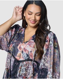 The Poetic Gypsy - Mystic Rhythms Maxi Dress