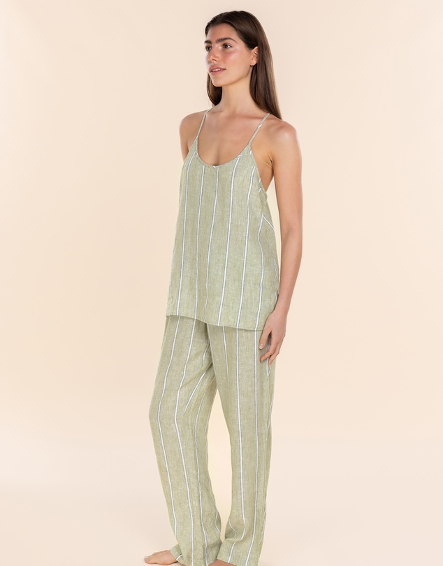 Gingerlilly - Zoey Long Linen Pants