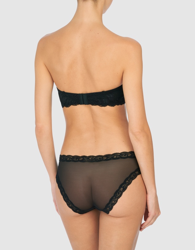 Natori - Feathers Convertible-to-Strapless Plunge Bra with Lace
