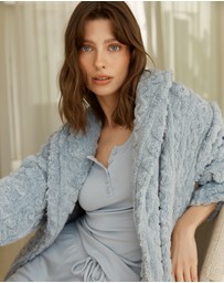 Gingerlilly - Gabriella Plush Long Robe