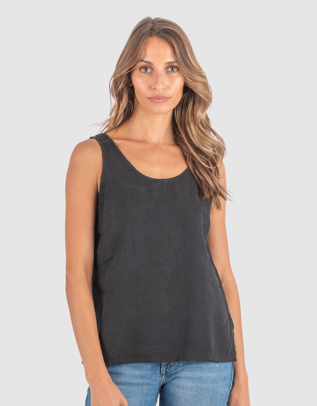 CAMIXA - Tanya Tank Linen Top