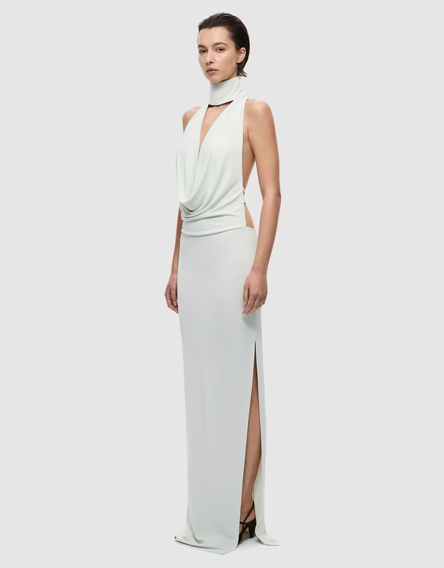 MISHA - The Cowl Neck Jersey Dress