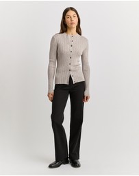 Toorallie - Variegated Rib Cardigan