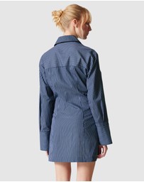 & Other Stories - Wrap Shirt Mini Dress