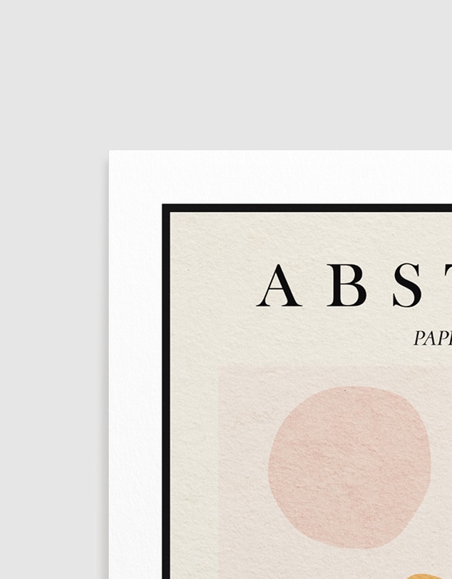 Olive et Oriel - Papiers Decoupes I Art Print