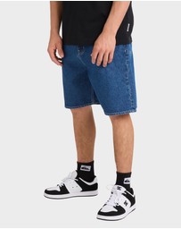 Quiksilver - Mens Impaired Baggy Denim Shorts